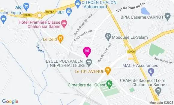 Localisation Restaurant  Le Brunchy