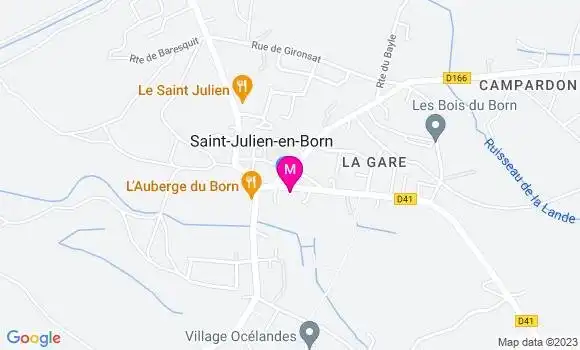 Localisation Restaurant  Big Joe
