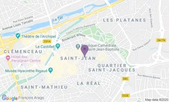 Localisation Restaurant  La Carmagnole