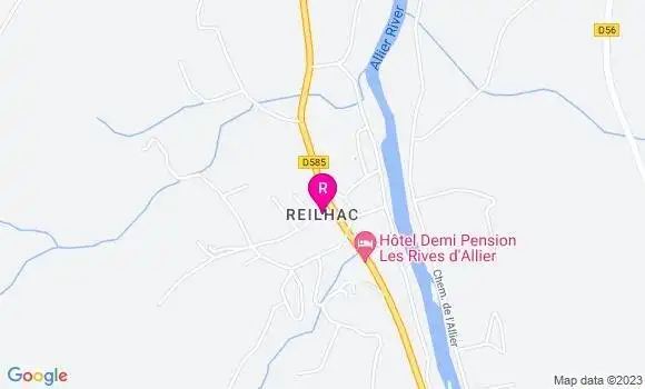 Localisation Restaurant  La Belle Roulotte