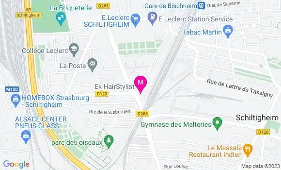 Localisation Restaurant  A La Table de Mevlana