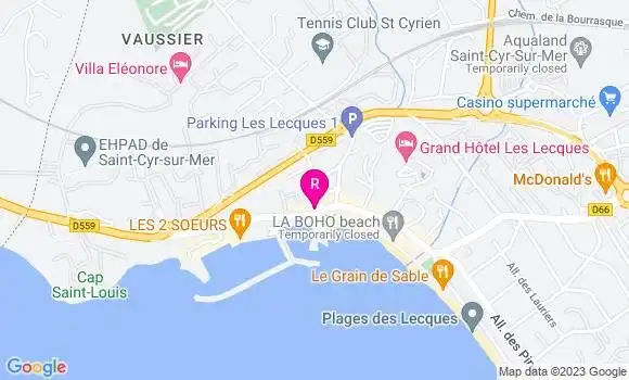 Localisation Restaurant  Daily Central
