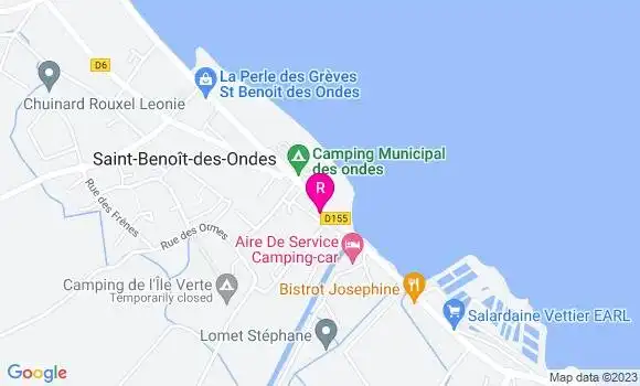 Localisation Crêperie La Fleur de Sarrasin