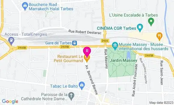 Localisation Restaurant  Cafés Richard