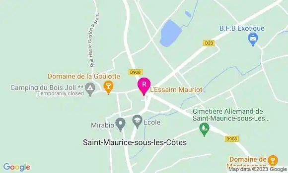 Localisation Restaurant  L