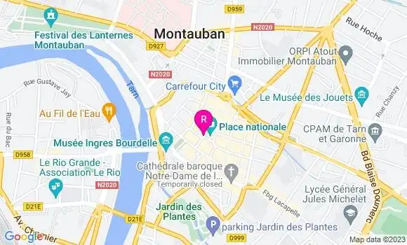Localisation Restaurant  El Almacen