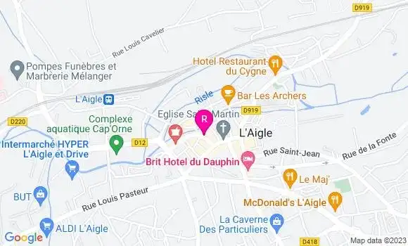 Localisation Pizzeria Trimegiste Pizzas