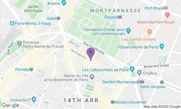 Localisation Restaurant  Aux Petits Chandeliers