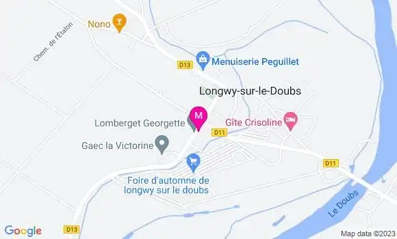 Localisation Food Truck Le Foug Truck