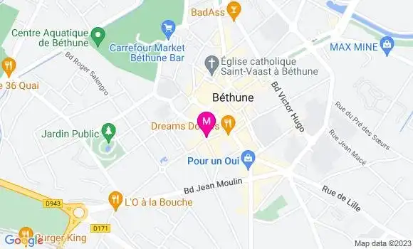 Localisation Restaurant  100th Quai Bab