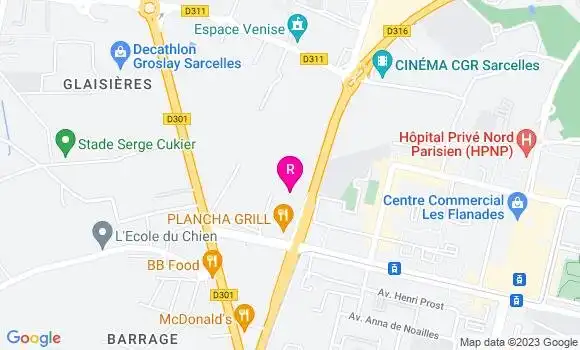 Localisation Restaurant  Hofesh Traiteur