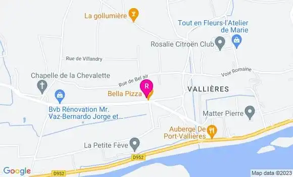 Localisation Restaurant  Bella Pizza