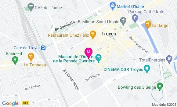 Localisation Sushi Bar