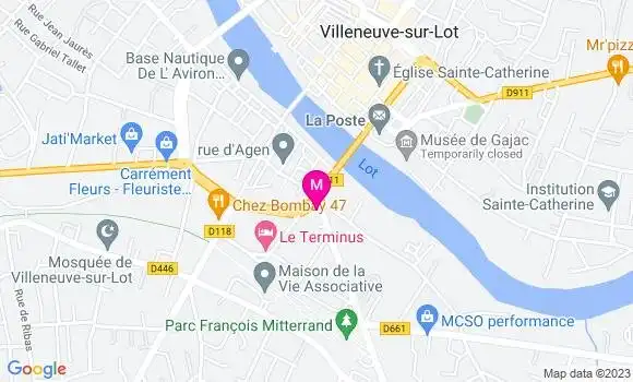 Localisation Restaurant Grill Grillades Avenue