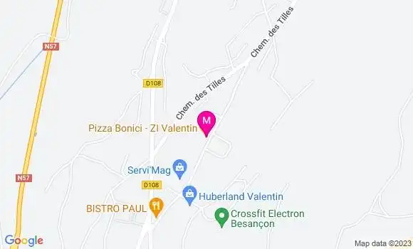 Localisation Restaurant  Pizza Bonici
