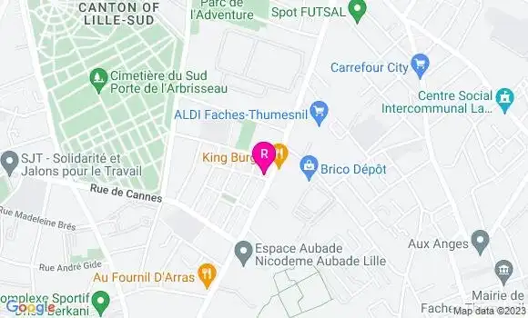 Localisation Sandwicherie 400dwich