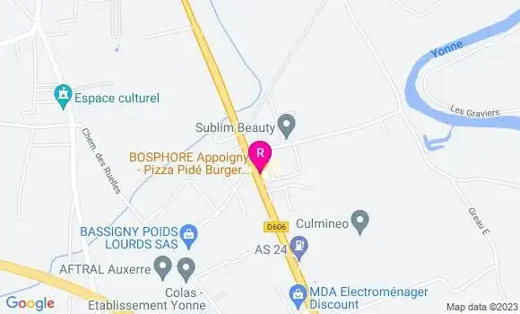 Localisation Restaurant  Alice