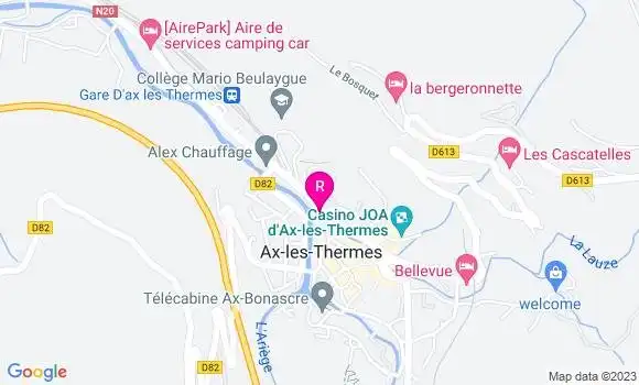 Localisation Restaurant  La Boite a Oeufs