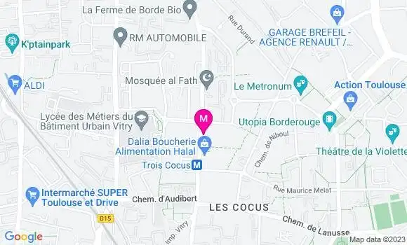 Localisation Restaurant  Pepper