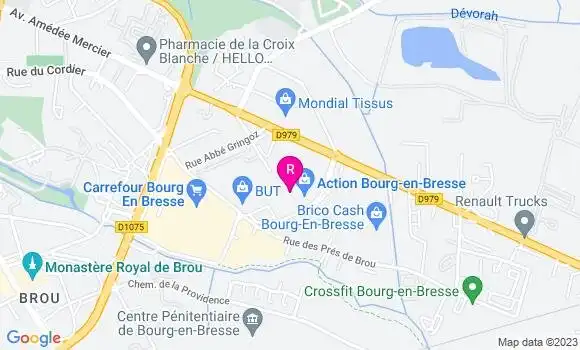 Localisation Restaurant  All Pizza