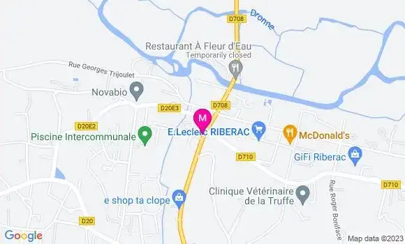 Localisation Restaurant  La Gourmandine