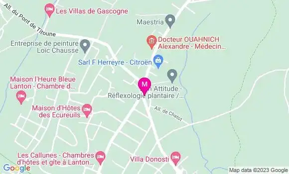 Localisation Restaurant  Les Planches du Bassin