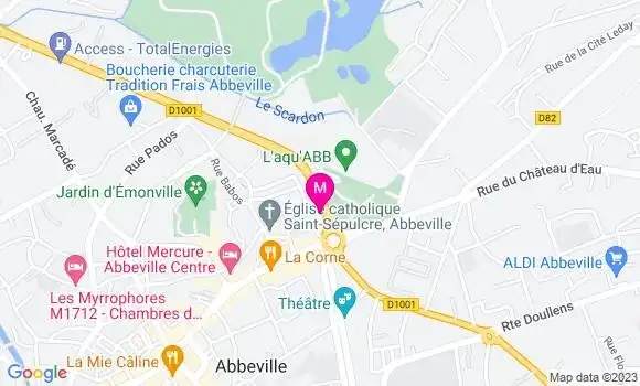 Localisation Brasserie Le Troquet