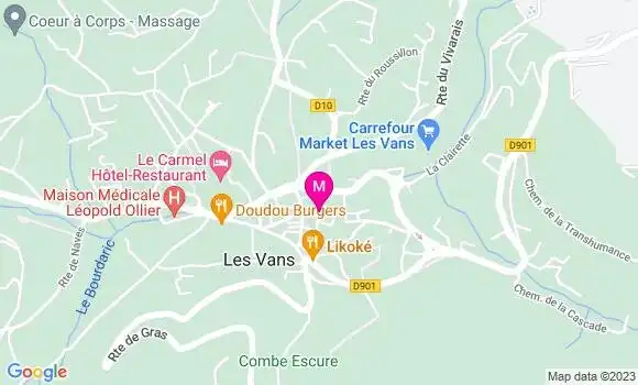 Localisation Restaurant  Les 3 Pingouins