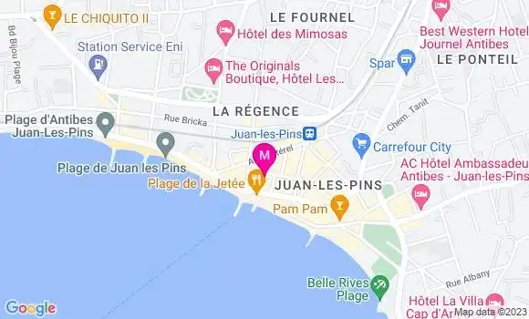 Localisation Restaurant  Chez Jo
