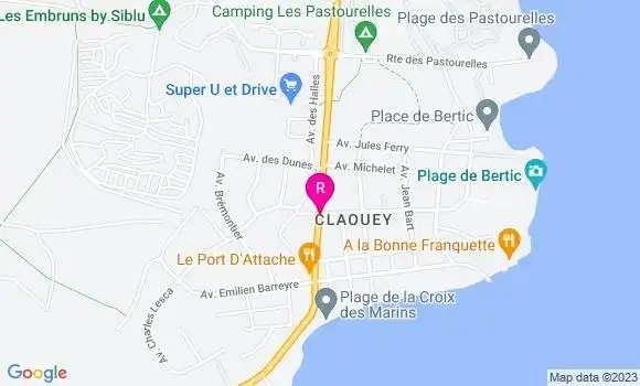 Localisation Restaurant  Chez Marius