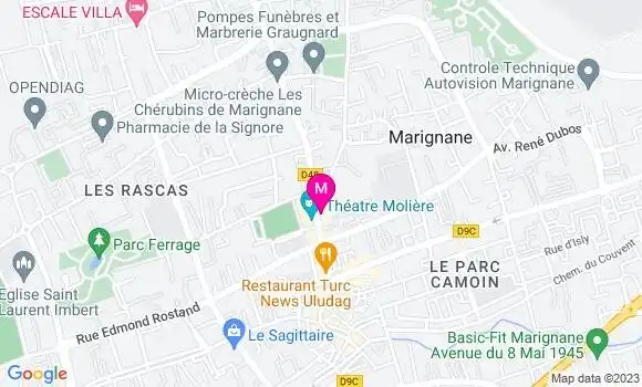 Localisation Restaurant  Magic Chicken