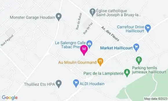 Localisation Restaurant Grill La Poulette Grillée
