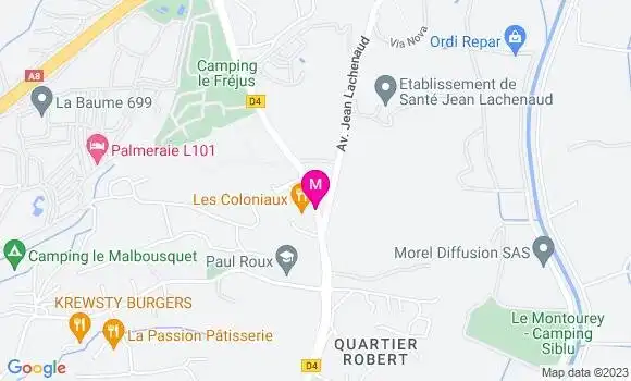 Localisation Restaurant  Les Coloniaux
