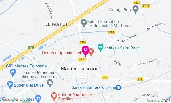 Localisation Restaurant  La Bulle en Vrac