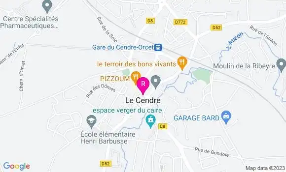 Localisation Restaurant  Le 34