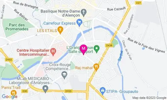 Localisation Restaurant  L