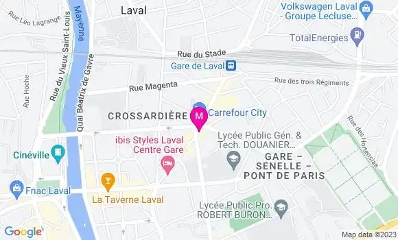 Localisation Restaurant  O