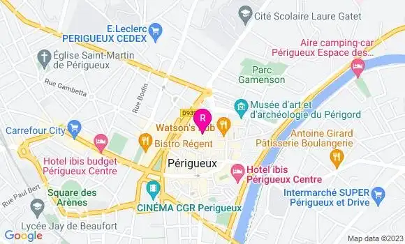 Localisation Restaurant  Au Cocagne