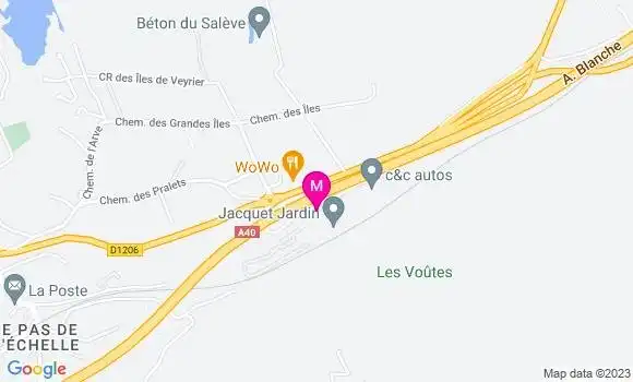 Localisation Restaurant  Lou Cantoun