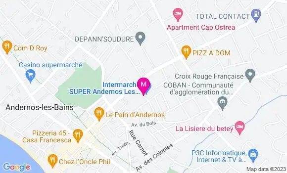 Localisation El Kebab