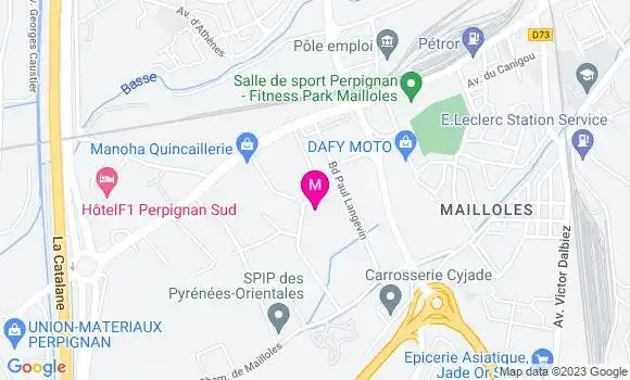 Localisation Restaurant  Nay