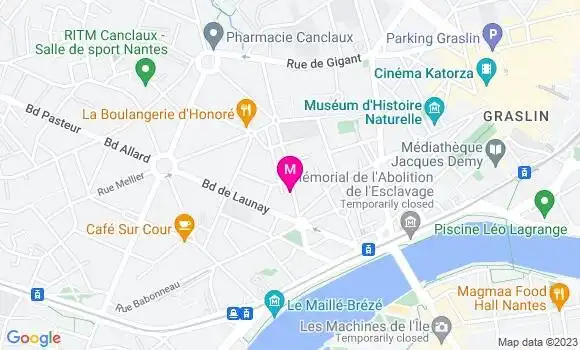 Localisation Café Les Gamines