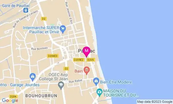 Localisation Restaurant  Pizza Bonici