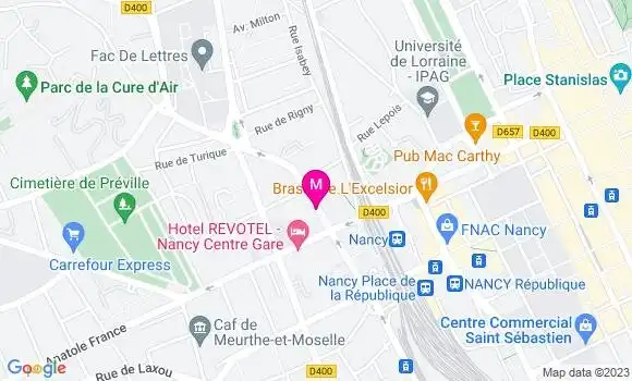 Localisation Restaurant  Le Blouge