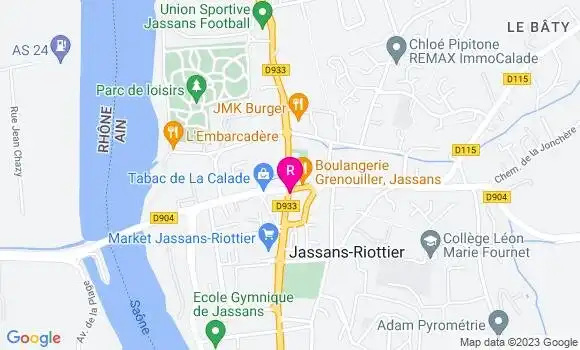 Localisation Restaurant  Le Nhy