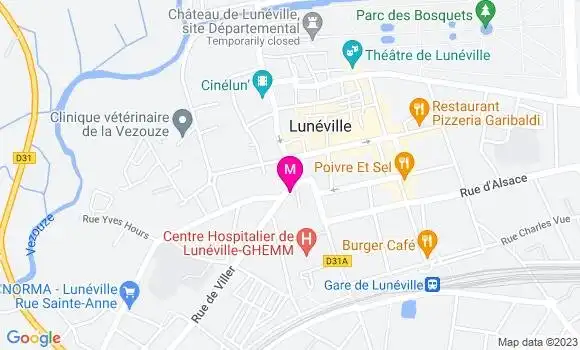 Localisation Restaurant  Le 3