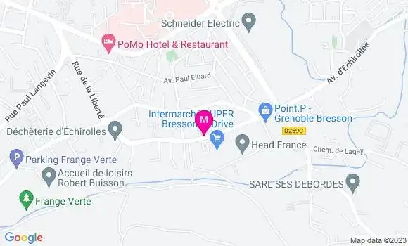 Localisation Food Truck Les Petits Bergers