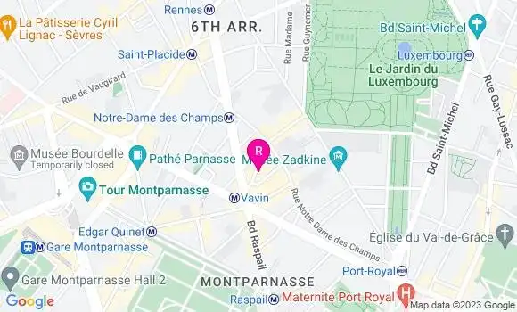 Localisation Restaurant Salon de Thé Chatime 2