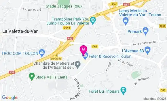 Localisation Restaurant  O Bouddha