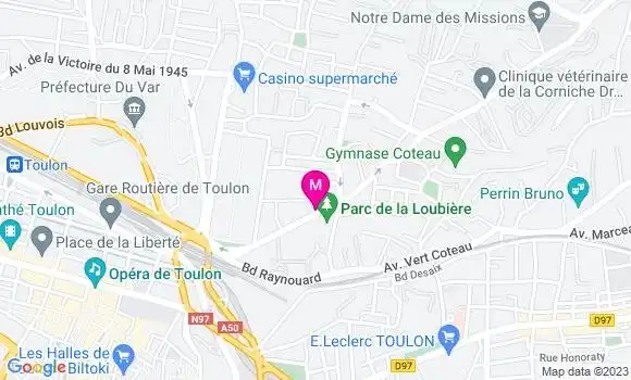 Localisation Pizzeria Le 367
